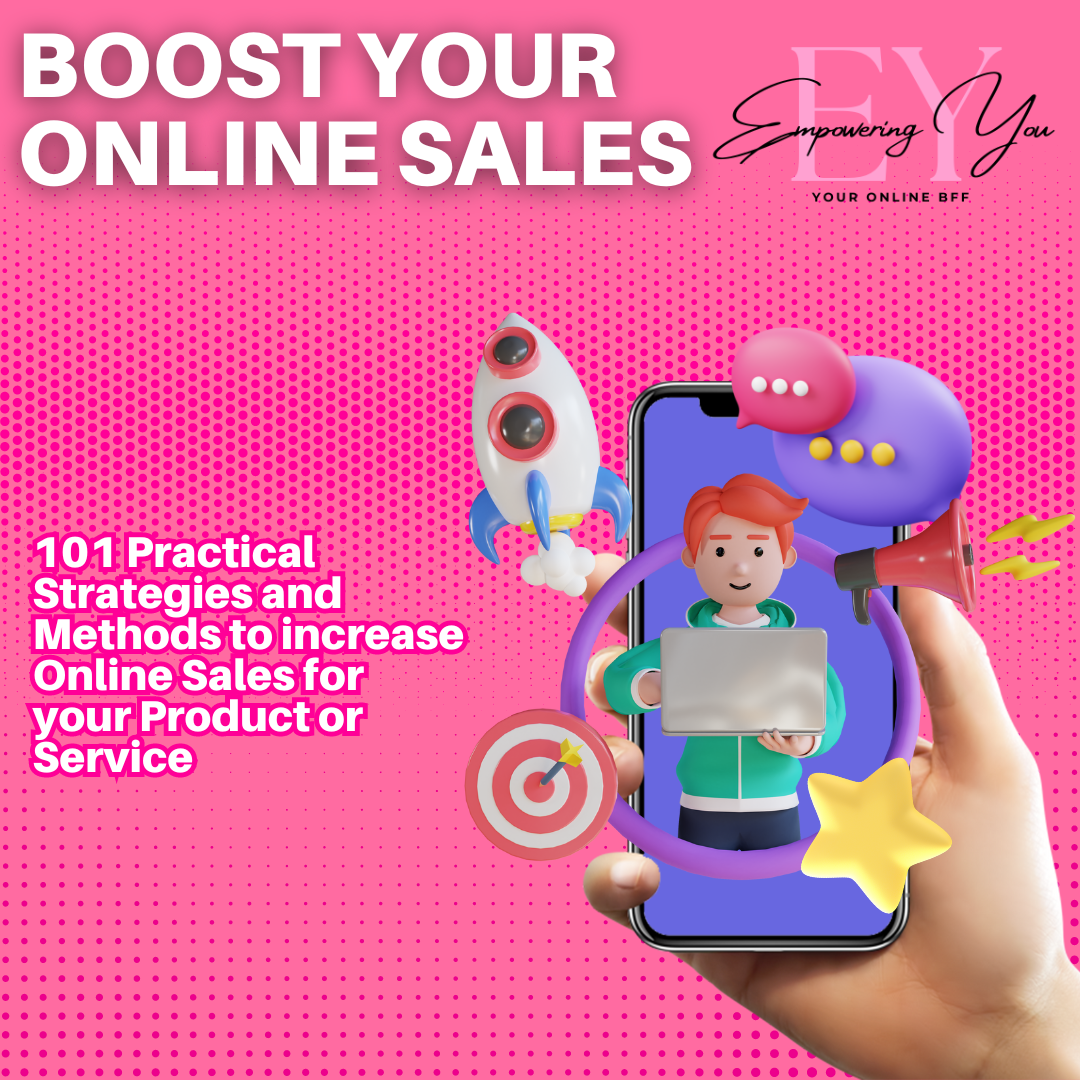 Boost Your Online Sales - 101 Practical Strategies (eBook)