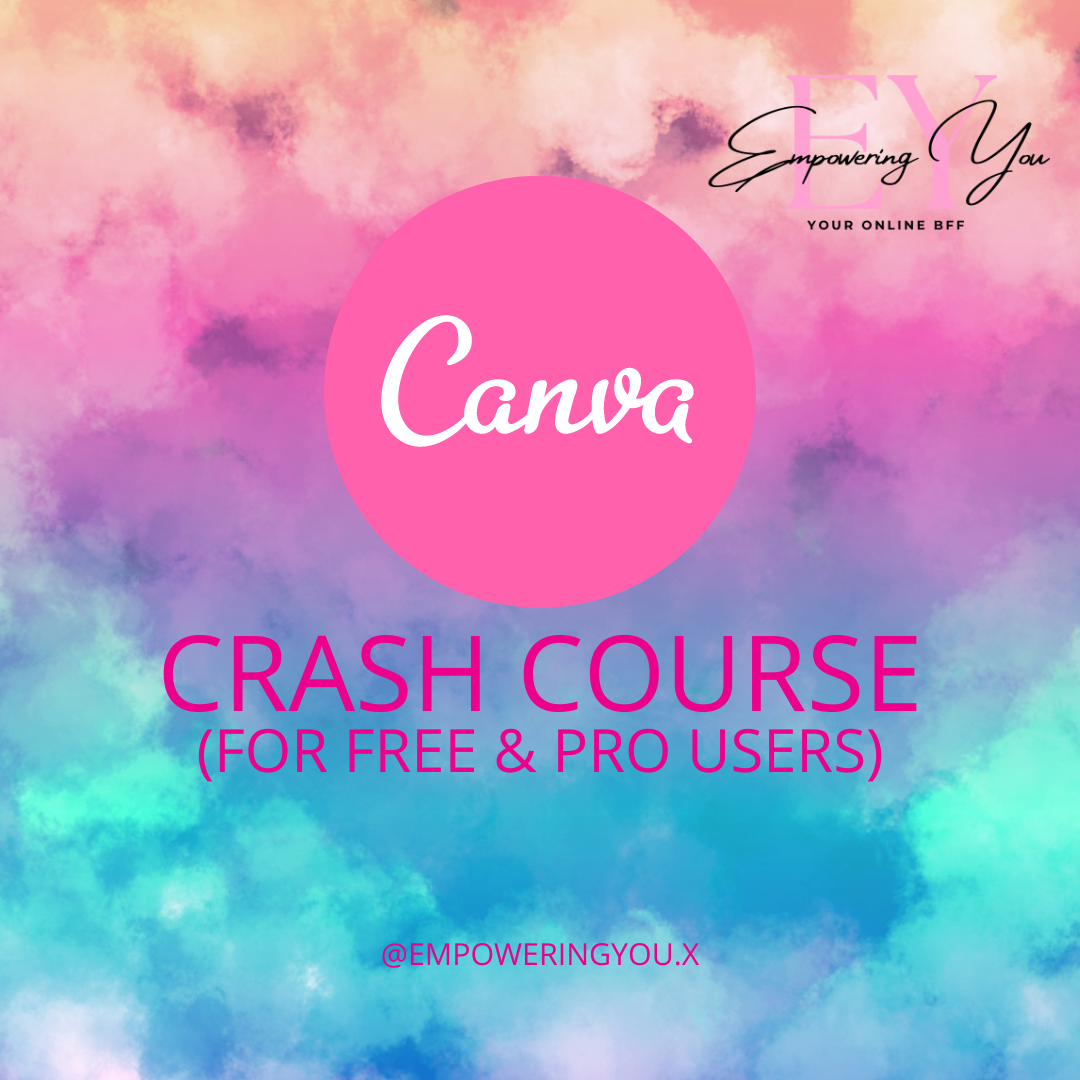 #THE ULTIMATE CANVA CRASH COURSE