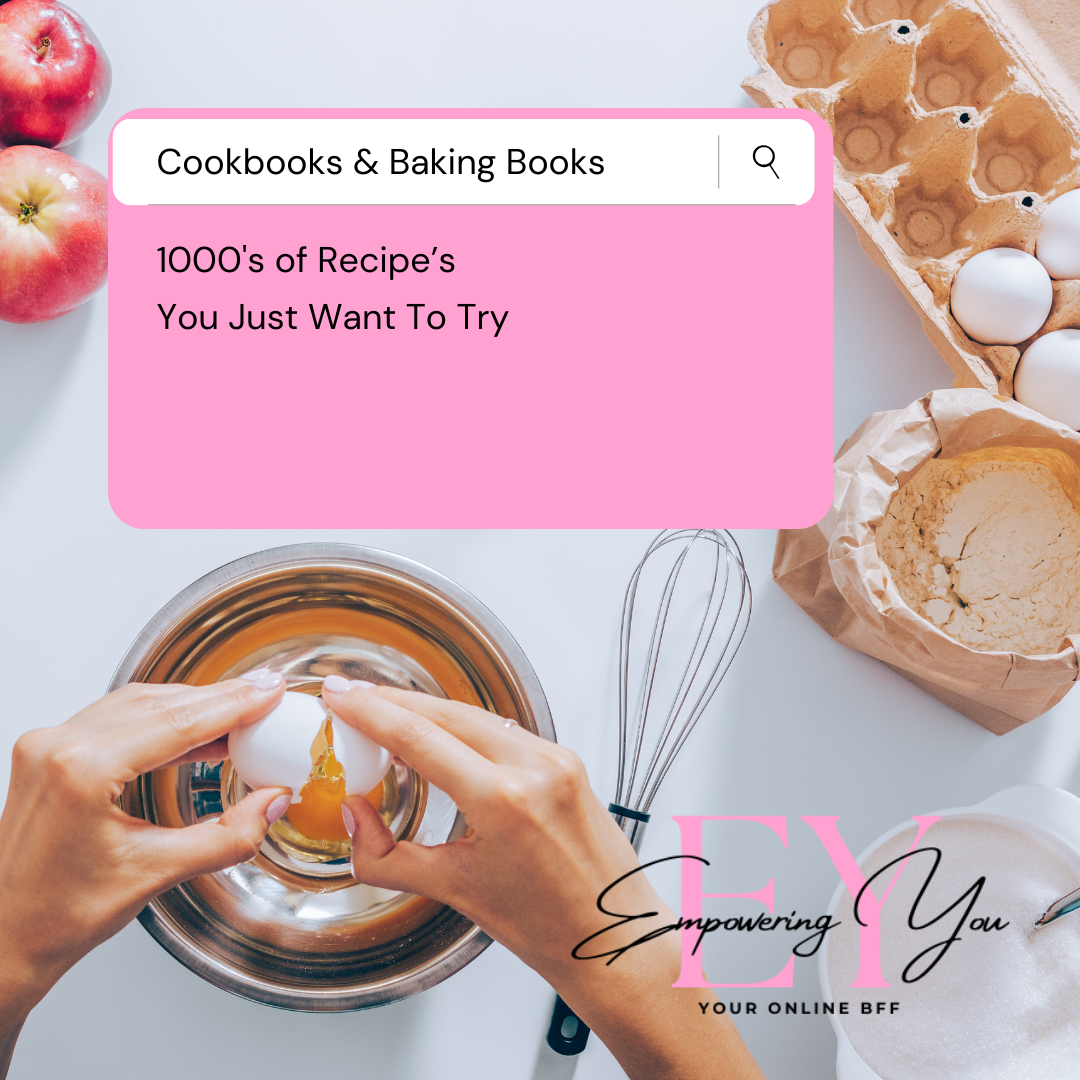 Cookbooks & Baking Books Bundle