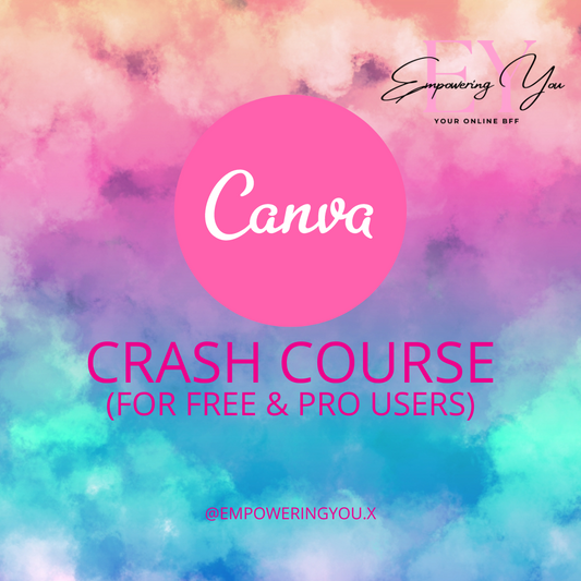 #THE ULTIMATE CANVA CRASH COURSE